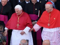El Papa Benedicto XVI llegará el 23 de marzo en su visita a México. ARCHIVO  /