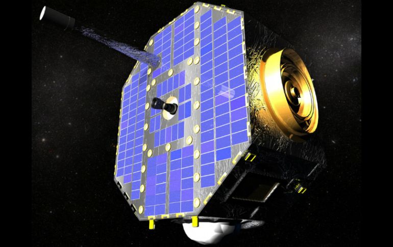 Dibujo artístico que recrea la sonda Interstellar Boundary Explorer (IBEX), lanzada por la NASA en 2008. EFE  /