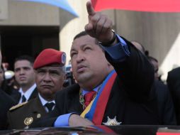 El presidente de Venezuela Hugo Chávez dijo que de la oposición saldrá el candidato del imperialismo. AFP  /