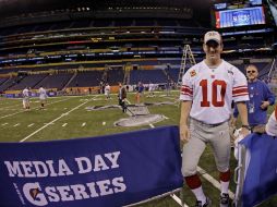 El jugador de los Gigantes de Nueva York está en su mejor momento. ARCHIVO  /