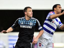 John Terry (izq) comparecerá ante el juez hasta el 9 de julio, después de la Eurocopa. AFP  /