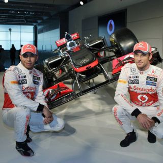 Hamilton y Button muestran nuevo McLaren