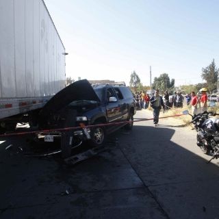 Muere hombre en Tonalá al chocar vehículo oficial