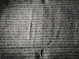 El documento estuvo expuesto al público hasta 2011 cuando se retiró para restaurarlo. ARCHIVO  /