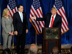 El ex gobernador de Massachusetts le arrebató el apoyo de Trump a Gingrich, su principal rival. AFP  /