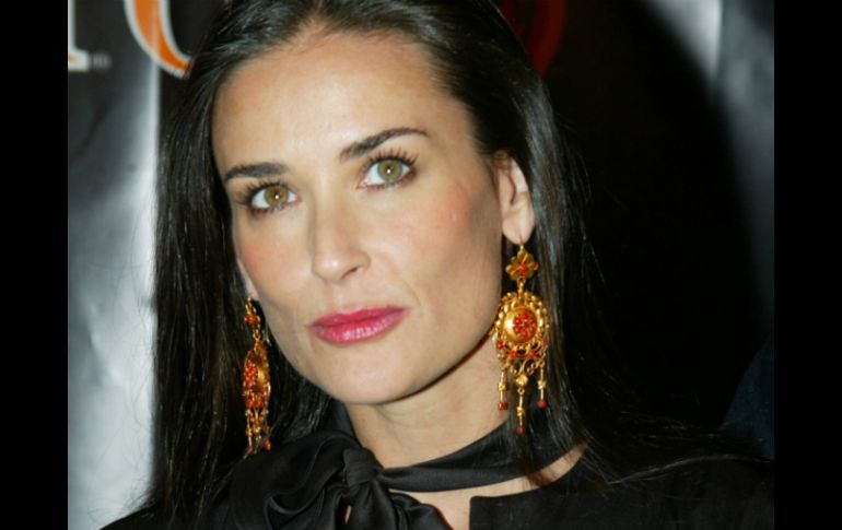 El actor de ''Two and a Half'' Men permaneció con Demi por espacio de dos horas. REUTERS  /