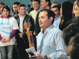 Ernesto Cordero y Josefina Vázquez Mota y han mantenido roces durante la precampaña. EL UNIVERSAL  /