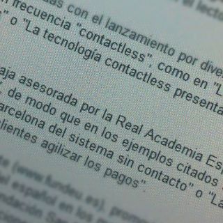 Fundéu BBVA: tarjetas o cajeros 'sin contacto', mejor que 'contactless'