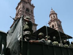 La lucha contra el crimen organizado causó que perdieran la vida 43 personas ajenas a los hechos, durante 2011. EFE  /