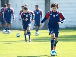 Elementos rojiblancos entrenaron con intensidad a lo largo de la semana. En la foto Omar Arellano, quien iniciará ante Morelia.  /