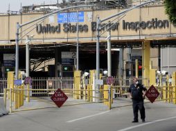 La puerta se abrirá el próximo 23 de febrero en la garita de Otay Mesa, unos 35 kilómetros al sureste de San Diego. ARCHIVO  /