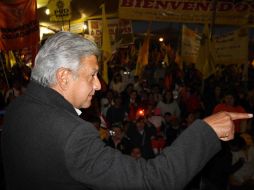 Andrés Manuel Lopez Obrador dice que si hay rectitud no habrá conflictos de ningún tipo. EL UNIVERSAL  /