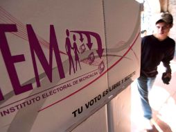 El PRD y el PAN pidieron anular la elección de gobernador de Michoacán. ARCHIVO  /