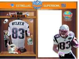 Wes Welker buscará el anillo del Super Bowl XLVI con los Patriotas.  /