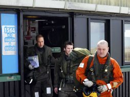 Príncipe Guillermo de Gales preparándose para su primera misión en las islas Malvinas. EFE  /