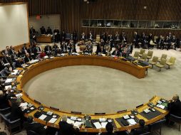 Imagen general de la reunión de Consejo de Seguridad que trata la situación en Siria. EFE  /