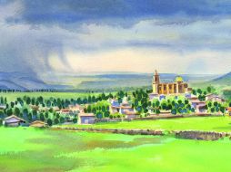 A unos pasos del pueblo está la zona arqueológica. ESPECIAL  /