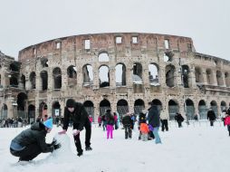 En Italia también se siente el frío que desde hace una semana afecta a la zona europea.  /