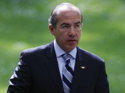 El voto es 'la mayor y mejor garantía de nuestra convivencia democrática', aseveró Felipe Calderón. REUTERS  /