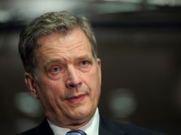 Niinistö se convierte en el primer presidente conservador desde 1956. AP  /