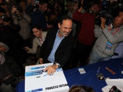 El presidente del PAN, Gustavo Madero pidió que si hay irregularidades se documenten y se haga la denuncia correspondiente. NTX  /
