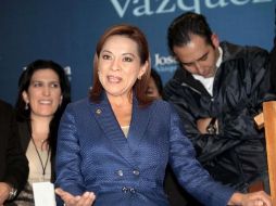 Josefina Vázquez Mota es la candidata a la presidencia por el PAN. AFP  /