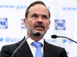 Gustavo Madero reiteró que los más importante es que el partido sabe construir procesos democráticos. NTX  /
