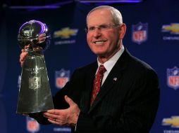 Tom Coughlin logró su segundo título de Super Bowl en cuatro años. REUTERS  /