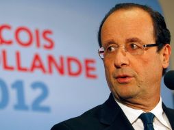 Hollande cuenta con el 34% de intención de voto para la primera ronda. REUTEURS  /