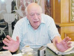 El egipcio ha sufrido el destierro de la comunidad intelectual debido a su postura en favor de la paz con Israel. EL UNIVERSAL  /