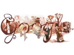 El lector familiarizado con Dickens podrá reconocer diversos personajes en el doodle de hoy. ESPECIAL  /