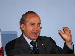 El Presidente Felipe Calderón confió en que haya depuración de jueces, así como se hace a nivel federal. ARCHIVO  /