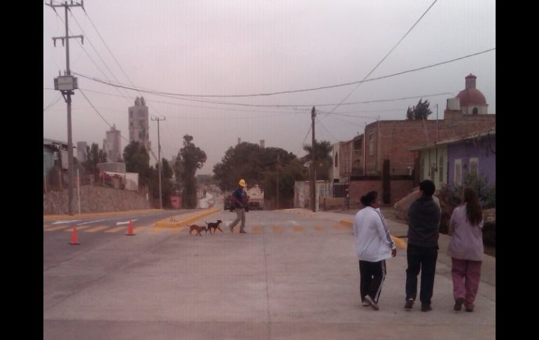 El tramo entregado tiene una dimensión de aproximadamente 700 metros lineales.  /