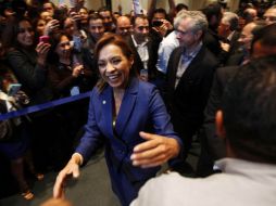 En el spot denunciado por el PRI, al parecer se proclamaba ya como candidata a Josefina Vázquez Mota. REUTERS  /