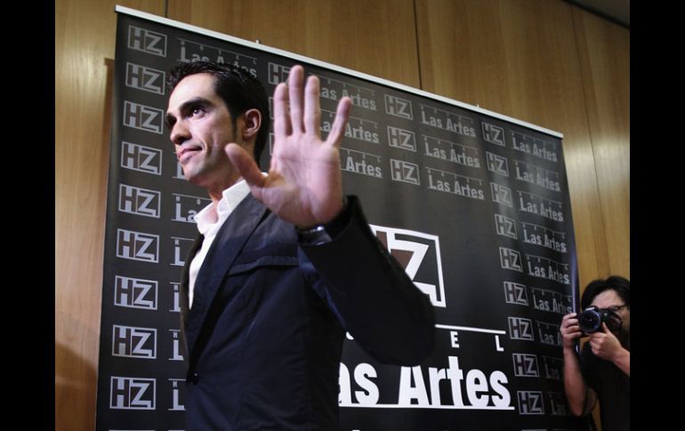 Alberto Contador mantiene su inocencia en el caso de dopaje. AP  /