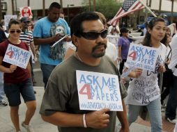 El tema de los migrantes hispanos sigue siendo tema de discusión en el estado de Arizona. ARCHIVO  /