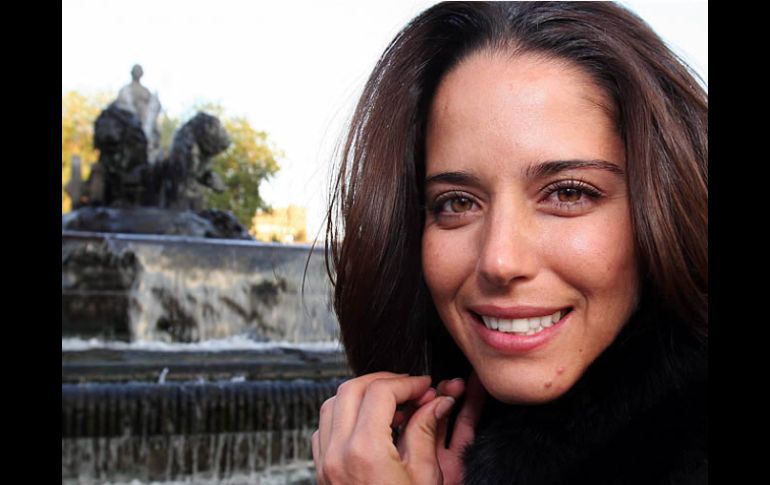 La actriz mexicana se encuentra en España filmando la película 'La venta del paraíso', de Emilio R. Barrachina. EL UNIVERSAL  /