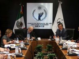 Durante el encuentro que duro varias horas recordó las agreciones sufridas durante los 11 años de su lucha social. ARCHIVO  /