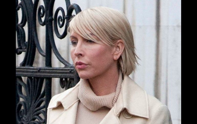 Heather Mills al abandonar la corte en Londres, hoy. REUTERS  /