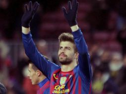 Gerard Piqué enfatizó que el conjunto azulgrana no tiene intención de regalar el torneo. EFE  /