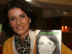 Aparte de sus libros, conduce el programa 'Mejor con Gaby Vargas' de lunes a viernes en MVS. ARCHIVO  /