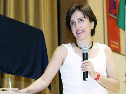 La ex aspirante a la Presidencia de la República por el Partido Alternancia Socialdemócrata, Patricia Mercado. ARCHIVO  /