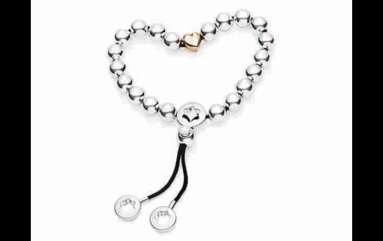 • Brazalete Montblanc edición especial San Valentín, el cual es un talismán cuidadosamente elaborado que simboliza un vínculo emocional  /