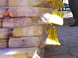 Autoridades quitaron docenas de kilos de cocaína en operativo. ARCHIVO  /