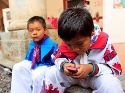 En México, también la tecnología se ha integrado a la vida de las comunidades autóctonas. ARCHIVO  /