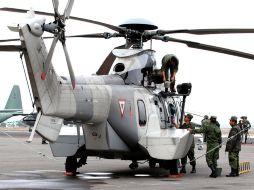 La Fuerza Aérea Mexicana cumplió, hoy,  97 años de haber sido creada. NOTIMEX  /