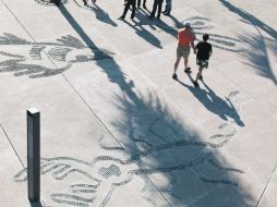 El paseo marino tendrá  figuras creadas por el artista Manuel Felguerez, en una de sus zonas.  /