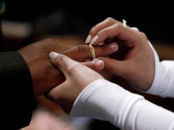 Los matrimonios han ido disminuyendo en los últimos siete años, según datos del Inegi. ARCHIVO  /