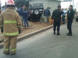 El chofer de uno de los vehículos es elemento de la Policía de Guadalajara y se encontraba en su día de descanso.  /