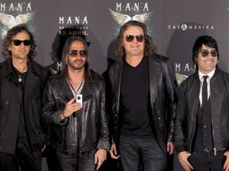 Maná fue uno de los grupos ganadores de un premio Grammy por Mejor álbum rock latino. ARCHIVO  /